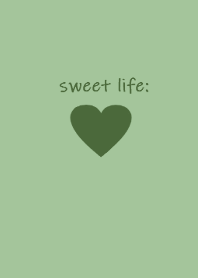 sweet life (green tea)