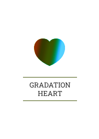 GRADATION HEART THEME :44
