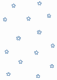 flower pattern(JP)_rainblue