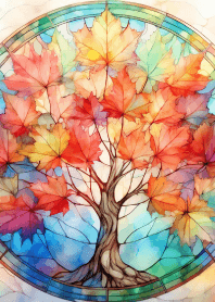Stained Glass -Maple- Vol.1