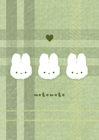 Rabbit Patch x Plaid  - Pistachio