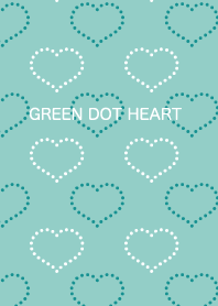 GREEN DOT HEART