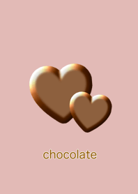 chocolate Heart pink