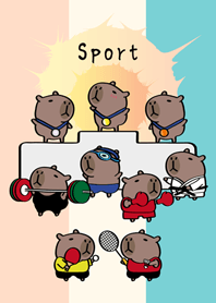 Capybara Games!(soft three colors)