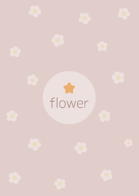 花 <星> 棕色的.