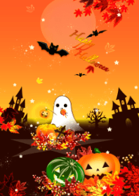 halloween(ghost, pumpkin)