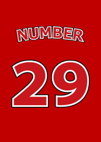 Number 29 red version