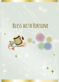 青緑 / 福と運を生む打ち出の小槌