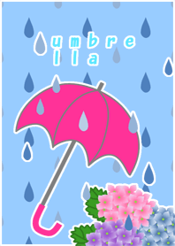 The rainy season(Umbrella)