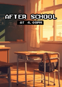 After school at 4:00 PM - Pixel