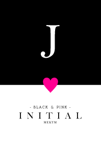 INITIAL J -BLACK&PINK-