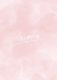 To someone who likes simple(pink)