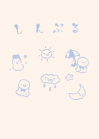 moni weather dull color blue