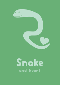 Snake & heart usumidoriiro