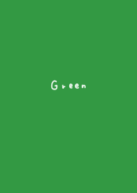 Green color that is easy on the eyes.