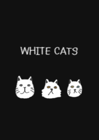 white cats