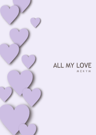 ALL MY LOVE-PURPLE HEART 27