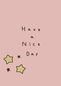 pink beige.loose star. Have a nice day!