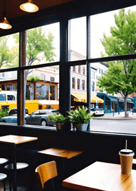 Cozy Coffee shop 74ED4d