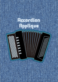 Accordion Applique Black 35
