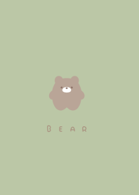 Mini Bear/ pistachio