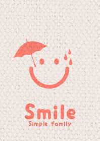 Smile Umbrella ver_Red2