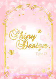 Shiny Design Type-D -Baby Pink & Star-
