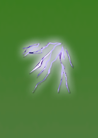 稲妻グリーンパープル