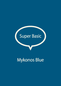Super Basic Mykonos Blue