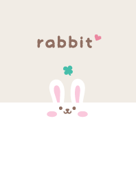 Rabbits. Clover - Brown