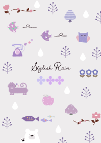 Greige stylish rain02_1