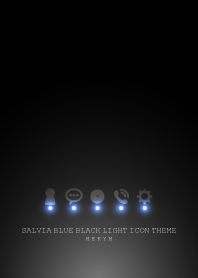 SALVIA BLUE BLACK LIGHT ICON