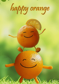 happy orange 1