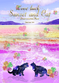 Love luck Sunset and Cat