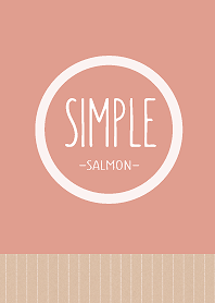 SIMPLE -Salmon Pink-