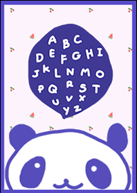 Panda Purple