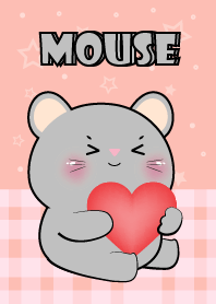 Very Lovely Grey Mouse Theme