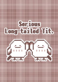 Serious Long-tailed Tit.