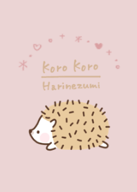 Dull pink hedgehog