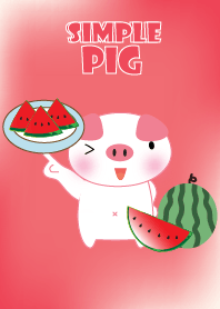 Simple pig pig theme v.2 (JP)