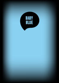 Black & Baby Blue Theme V8