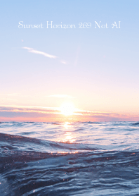 Sunset Horizon 269 Not AI