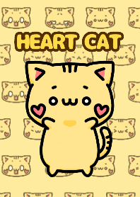 Heart Cat .