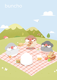 暖茶文鳥町 ( 野餐時光主題 )