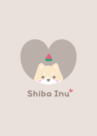Shiba Inu2 Watermelon - beige