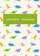 colorful dinosaur /yellowgreen(JP)