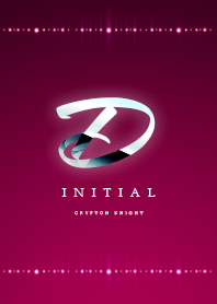 Initial "D"_DarkRed