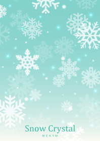 Snow Crystal-EMERALD GREEN.MEKYM 13