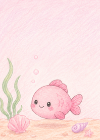 小魚慢悠悠粉粉