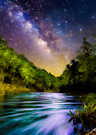 Beautiful starry night view#947